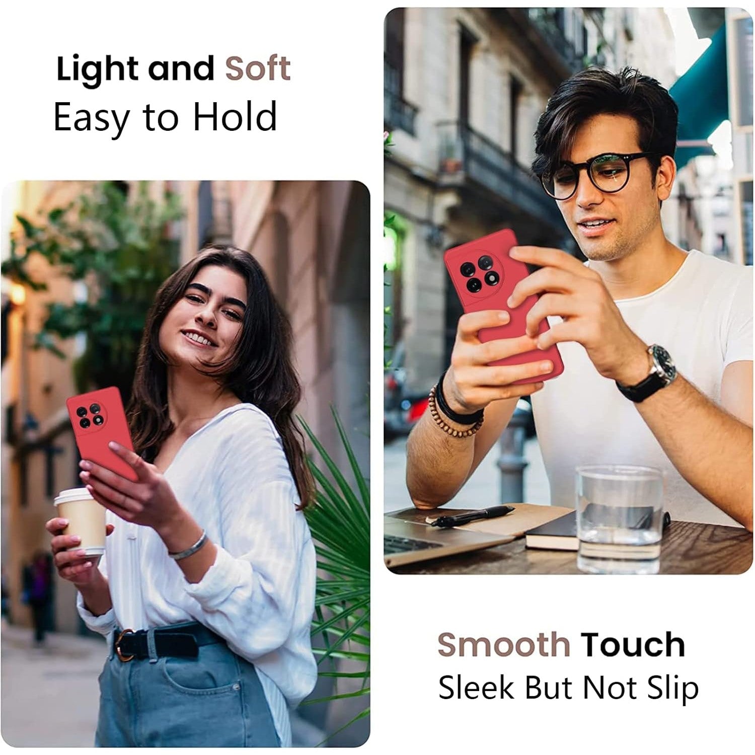 Husa de Protectie, Flippy, pentru OnePlus 11 5G, Liquid Silicone, cu Microfibra pe Interior, Protectie Antisoc,