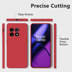 Husa de Protectie, Flippy, pentru OnePlus 11 5G, Liquid Silicone, cu Microfibra pe Interior, Protectie Antisoc,