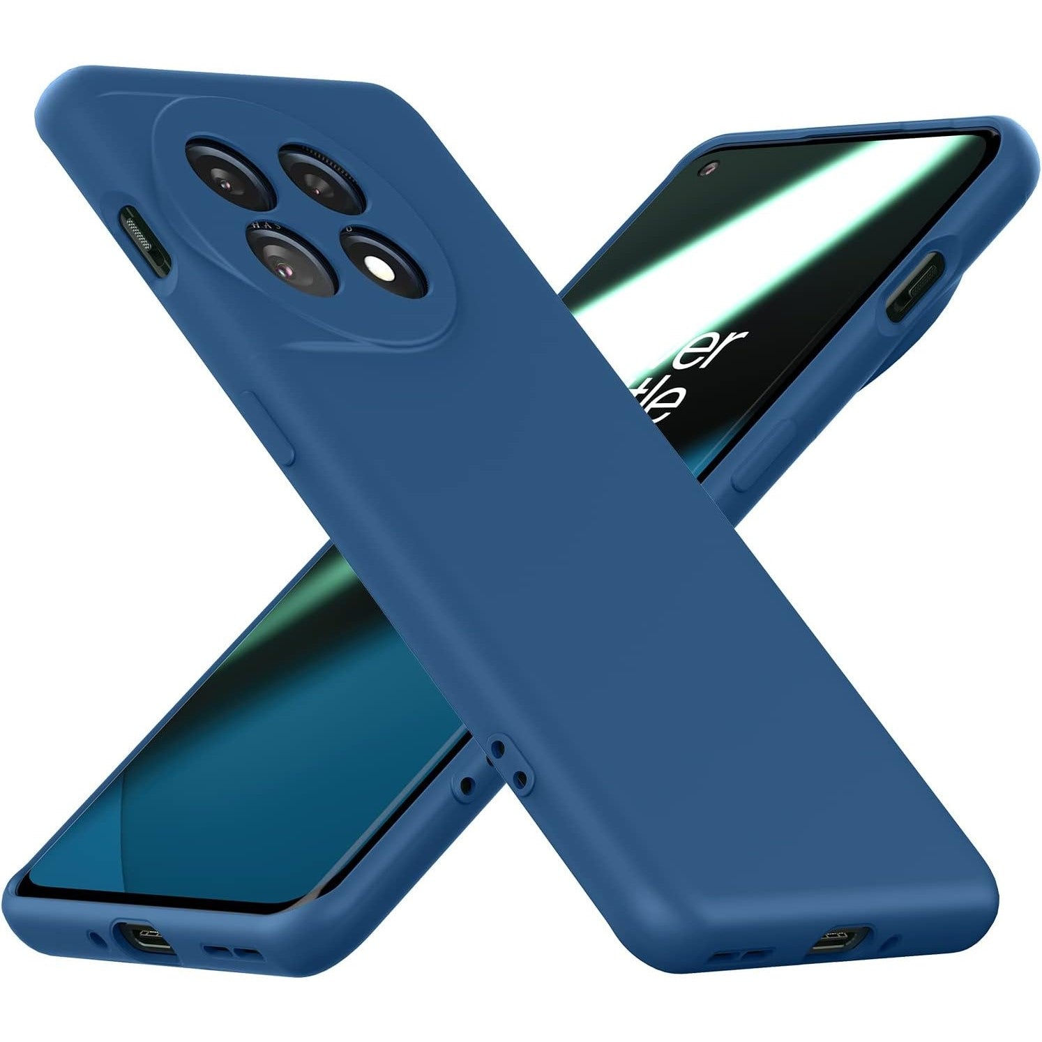 Husa de Protectie, Flippy, pentru OnePlus 11 5G, Liquid Silicone, cu Microfibra pe Interior, Protectie Antisoc,