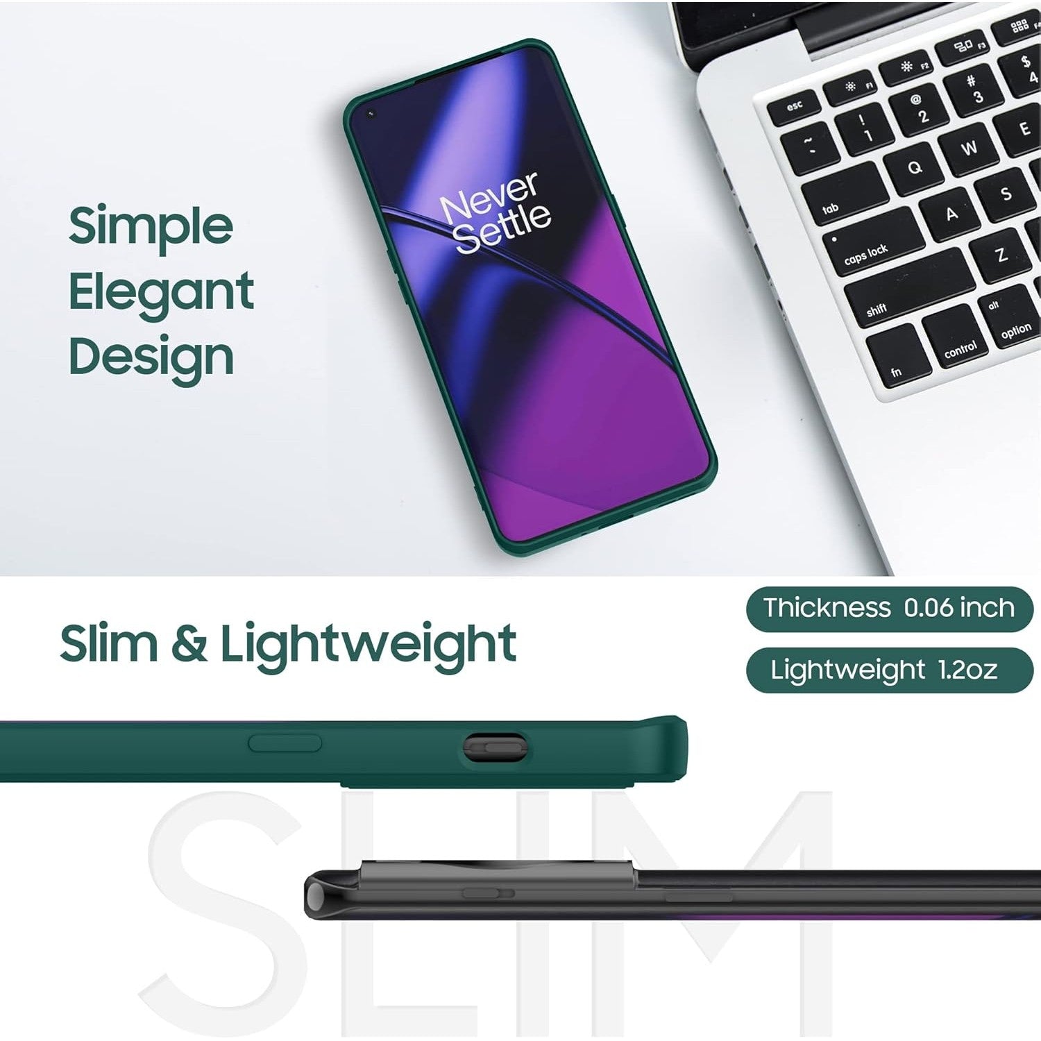 Husa de Protectie, Flippy, pentru OnePlus 11 5G, Liquid Silicone, cu Microfibra pe Interior, Protectie Antisoc,