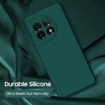 Husa de Protectie, Flippy, pentru OnePlus 11 5G, Liquid Silicone, cu Microfibra pe Interior, Protectie Antisoc,