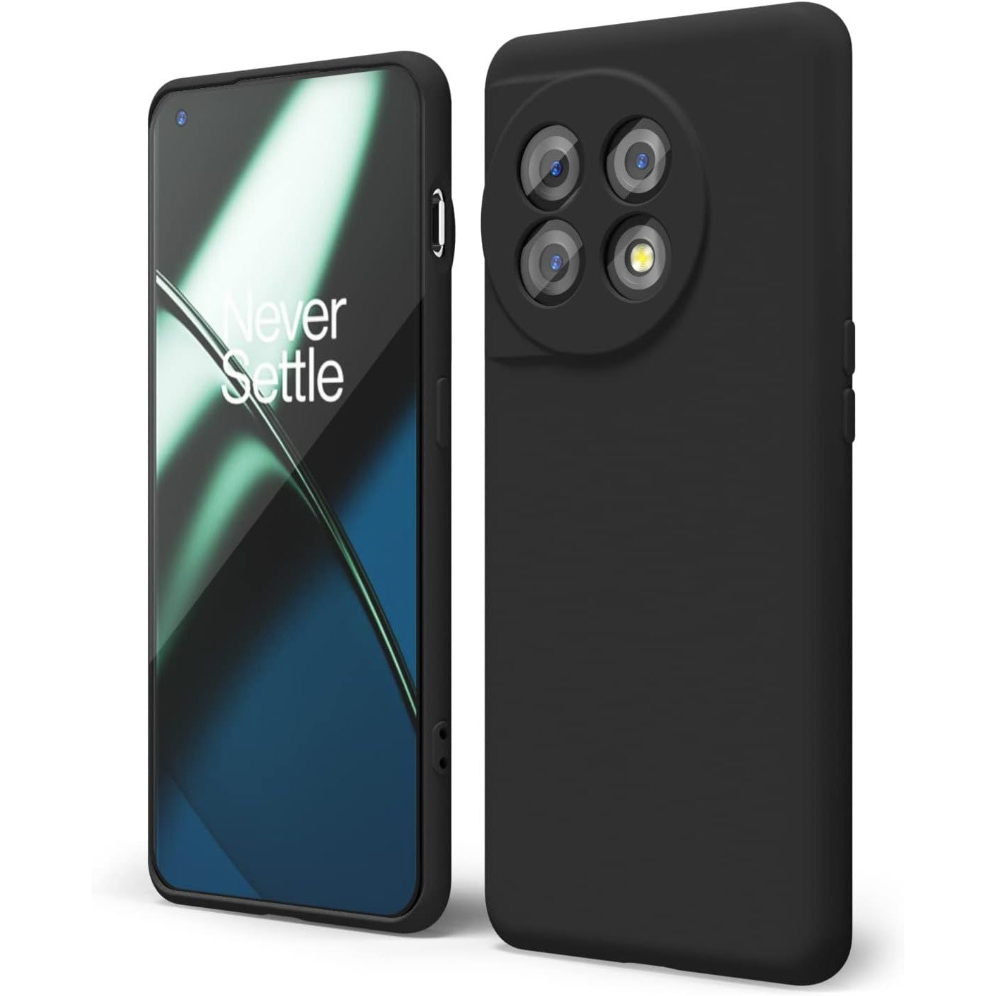 Husa de Protectie, Flippy, pentru OnePlus 11 5G, Liquid Silicone, cu Microfibra pe Interior, Protectie Antisoc,