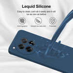 Husa de Protectie, Flippy, pentru OnePlus 12 5G, Liquid Silicone, cu Microfibra pe Interior, Protectie Antisoc,