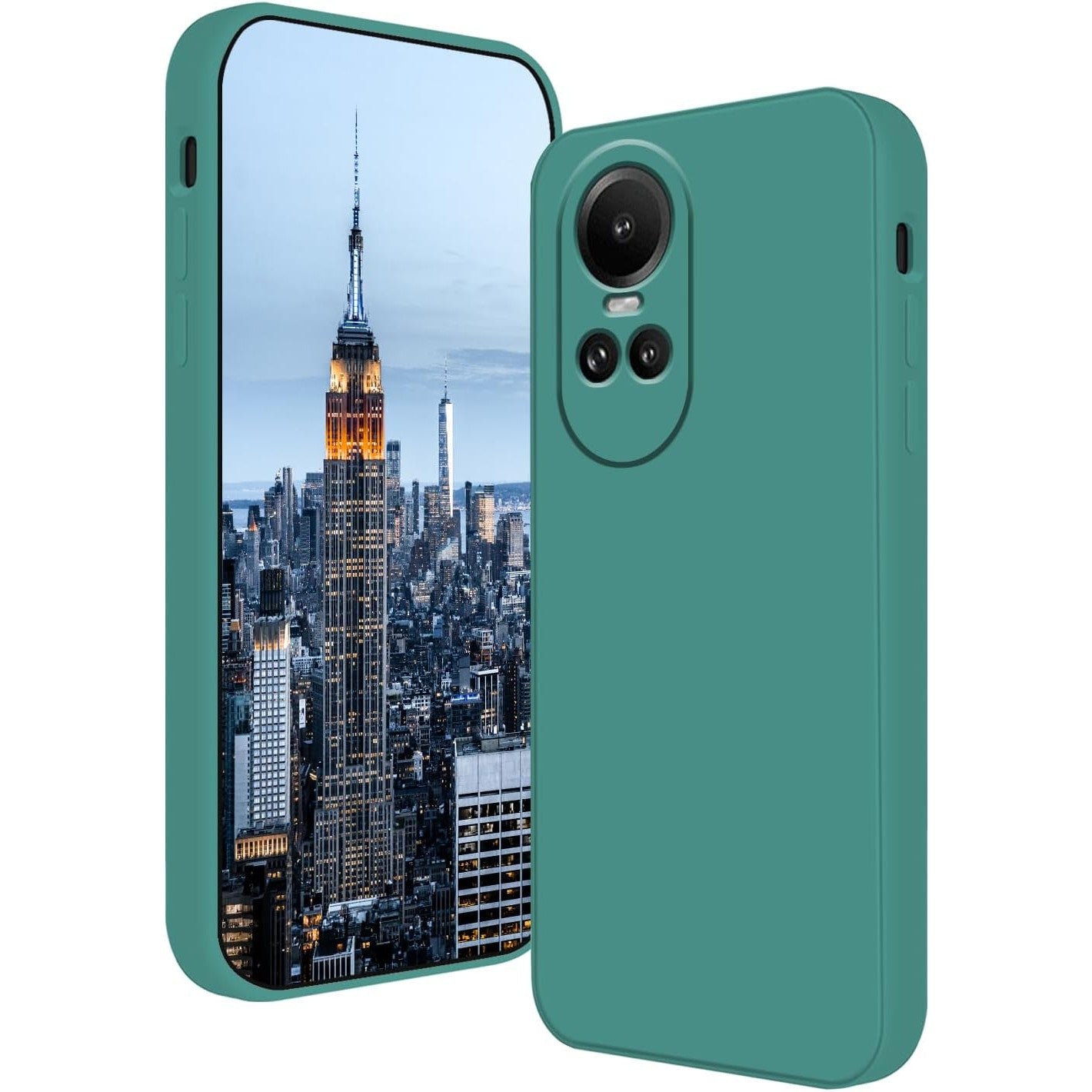 Husa de Protectie, Flippy, pentru Oppo Reno 10 5G, Liquid Silicone, cu Microfibra pe Interior, Protectie Antisoc,