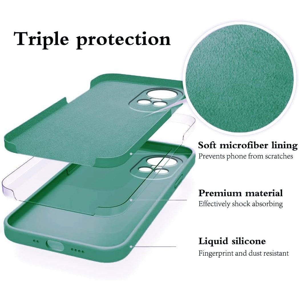 Husa de Protectie, Flippy, pentru Oppo Reno 10 Pro 5G, Liquid Silicone, cu Microfibra pe Interior, Protectie Antisoc,