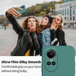 Husa de Protectie, Flippy, pentru Oppo Reno 10 Pro 5G, Liquid Silicone, cu Microfibra pe Interior, Protectie Antisoc,