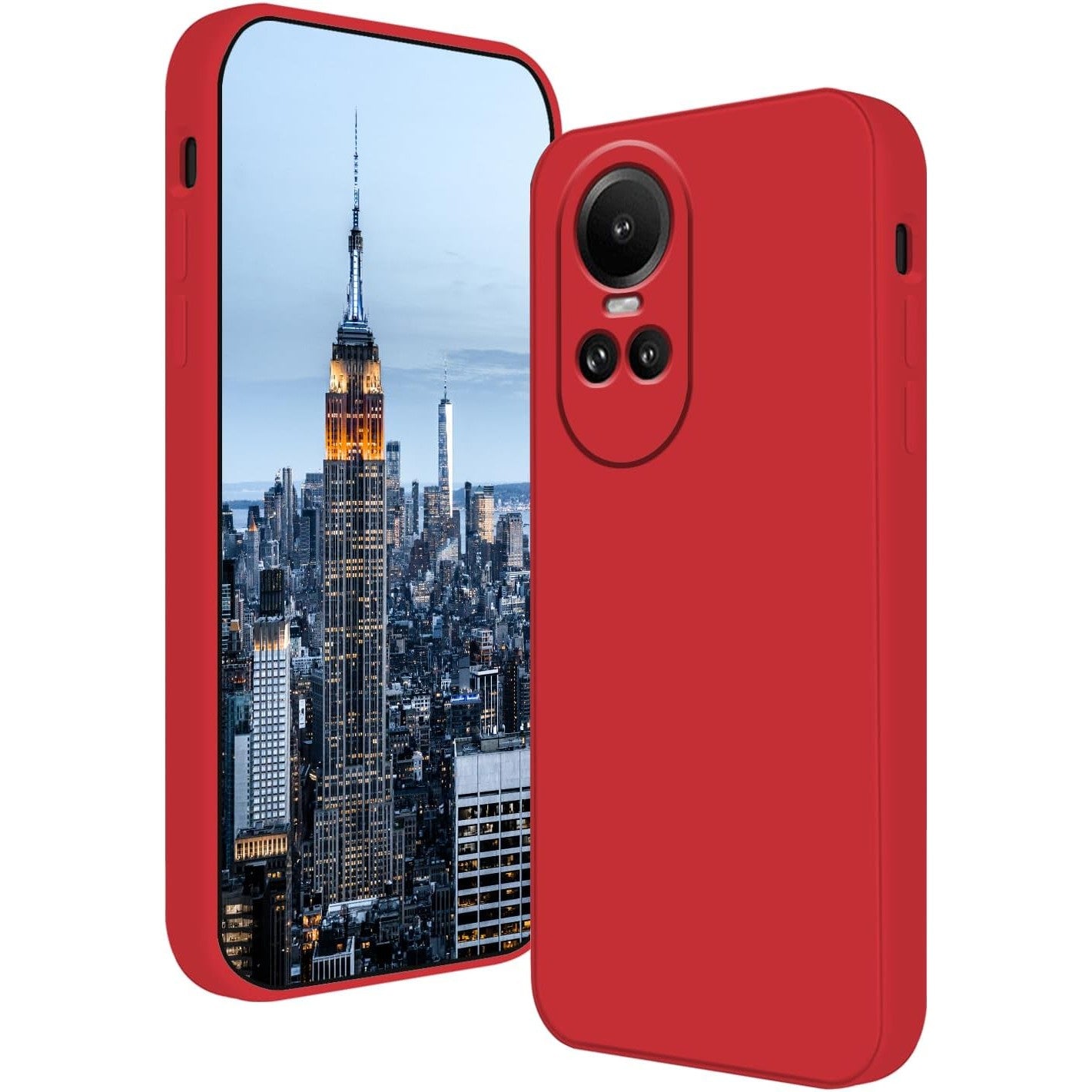Husa de Protectie, Flippy, pentru Oppo Reno 10 Pro 5G, Liquid Silicone, cu Microfibra pe Interior, Protectie Antisoc,