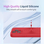 Husa de Protectie, Flippy, pentru Oppo Reno 11 F, Liquid Silicone, cu Microfibra pe Interior, Protectie Antisoc,