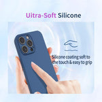 Husa de Protectie, Flippy, pentru Oppo Reno 11 F, Liquid Silicone, cu Microfibra pe Interior, Protectie Antisoc,