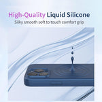 Husa de Protectie, Flippy, pentru Oppo Reno 11 F, Liquid Silicone, cu Microfibra pe Interior, Protectie Antisoc,