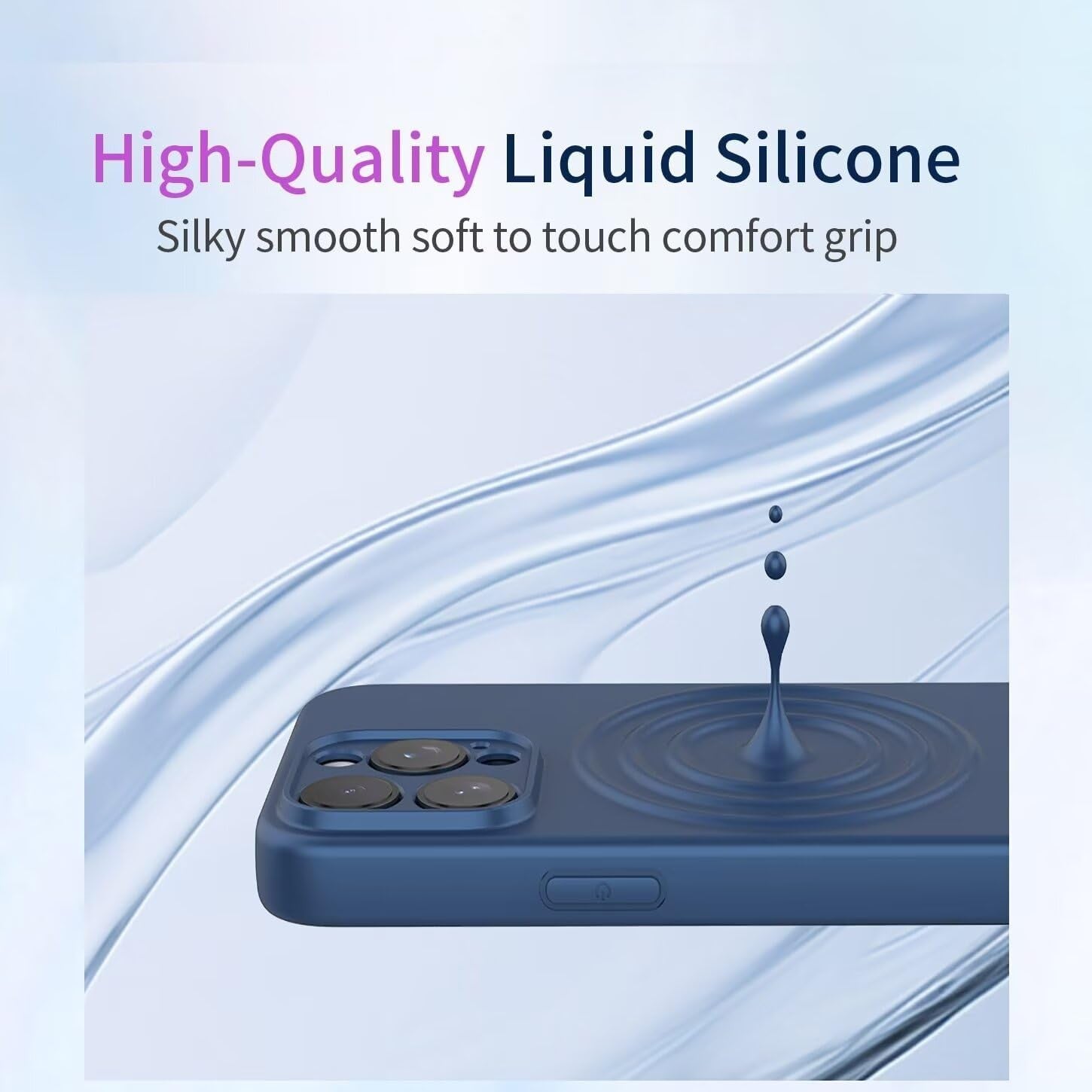 Husa de Protectie, Flippy, pentru Oppo Reno 11 F, Liquid Silicone, cu Microfibra pe Interior, Protectie Antisoc,