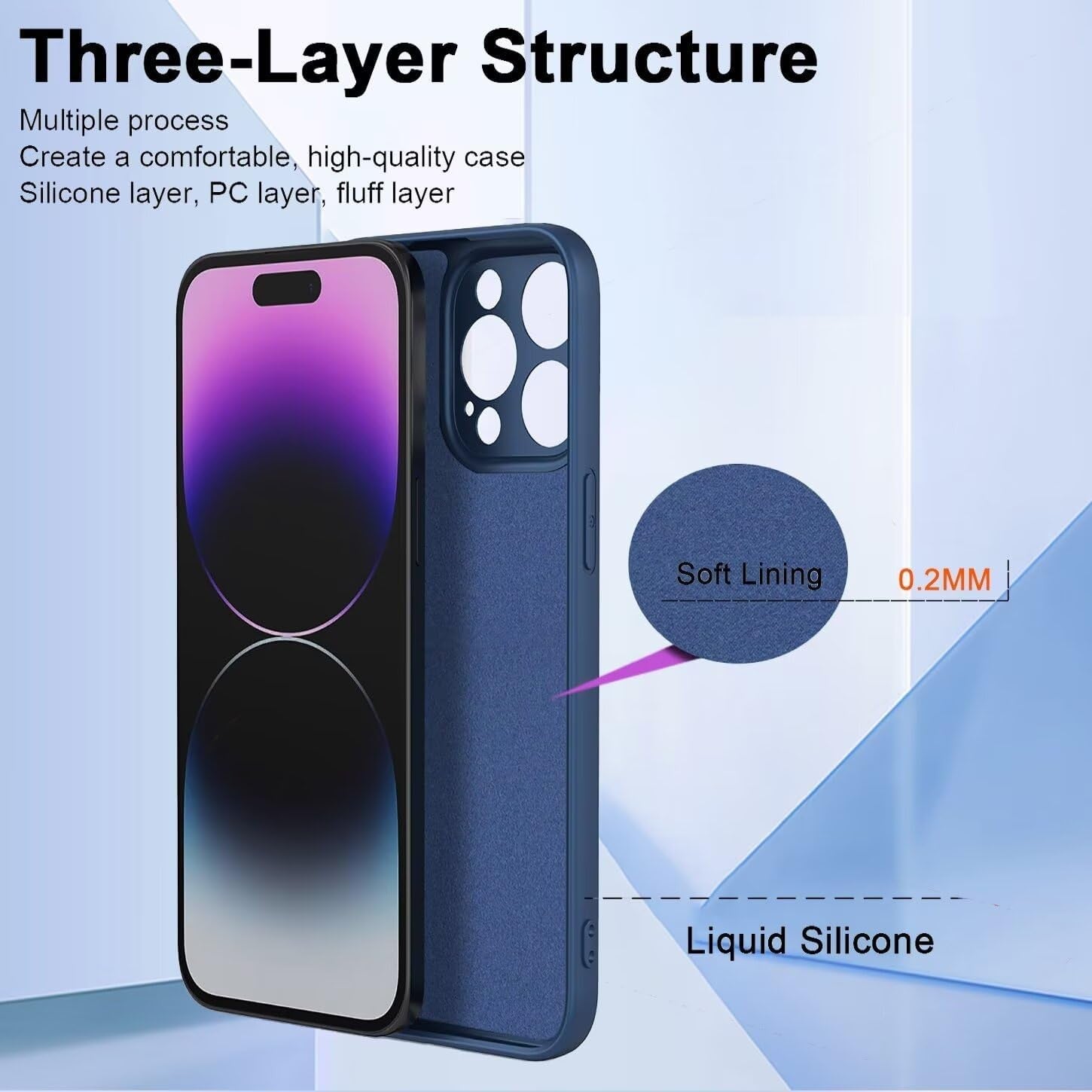 Husa de Protectie, Flippy, pentru Oppo Reno 11 F, Liquid Silicone, cu Microfibra pe Interior, Protectie Antisoc,