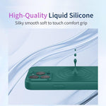 Husa de Protectie, Flippy, pentru Oppo Reno 11 F, Liquid Silicone, cu Microfibra pe Interior, Protectie Antisoc,