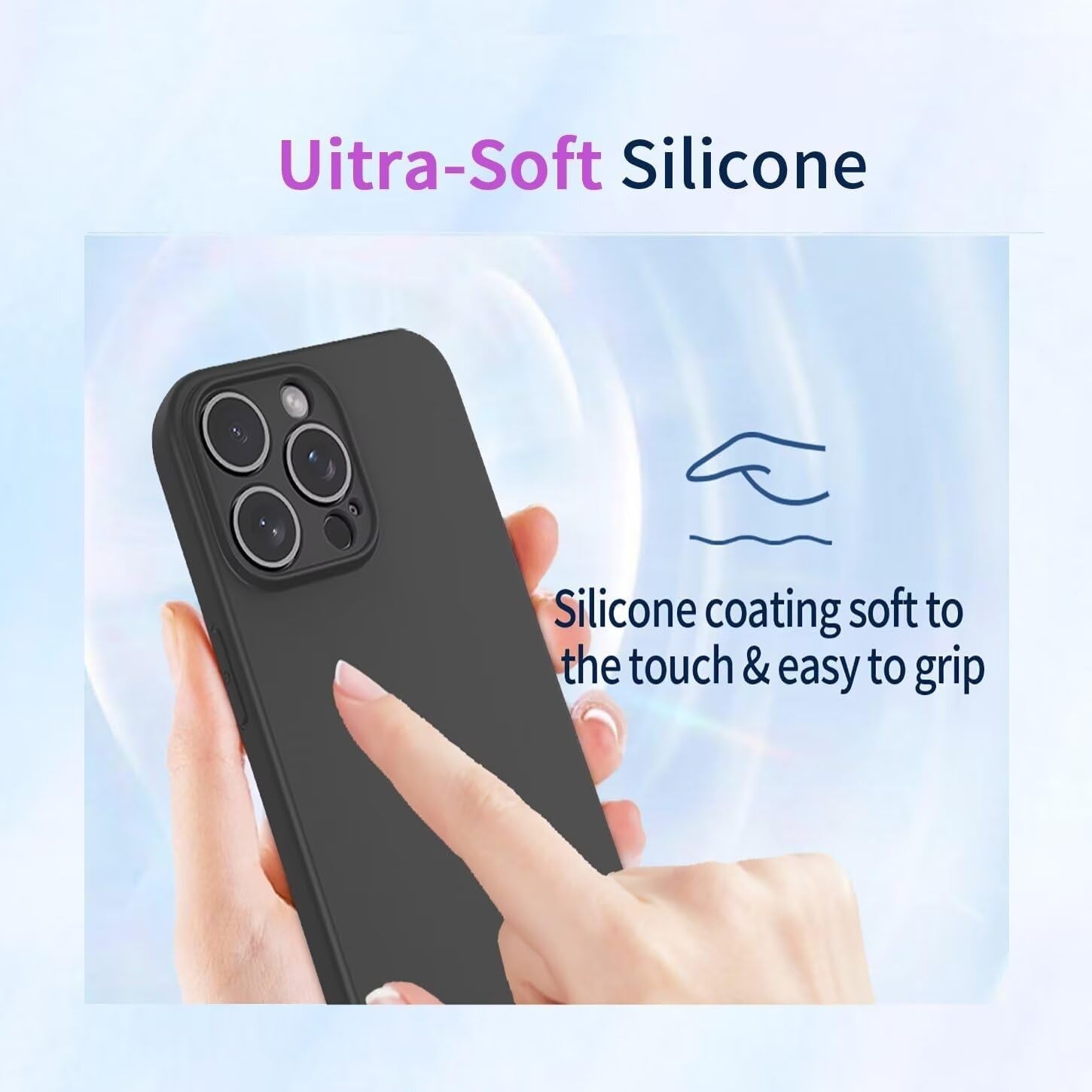 Husa de Protectie, Flippy, pentru Oppo Reno 11 F, Liquid Silicone, cu Microfibra pe Interior, Protectie Antisoc,