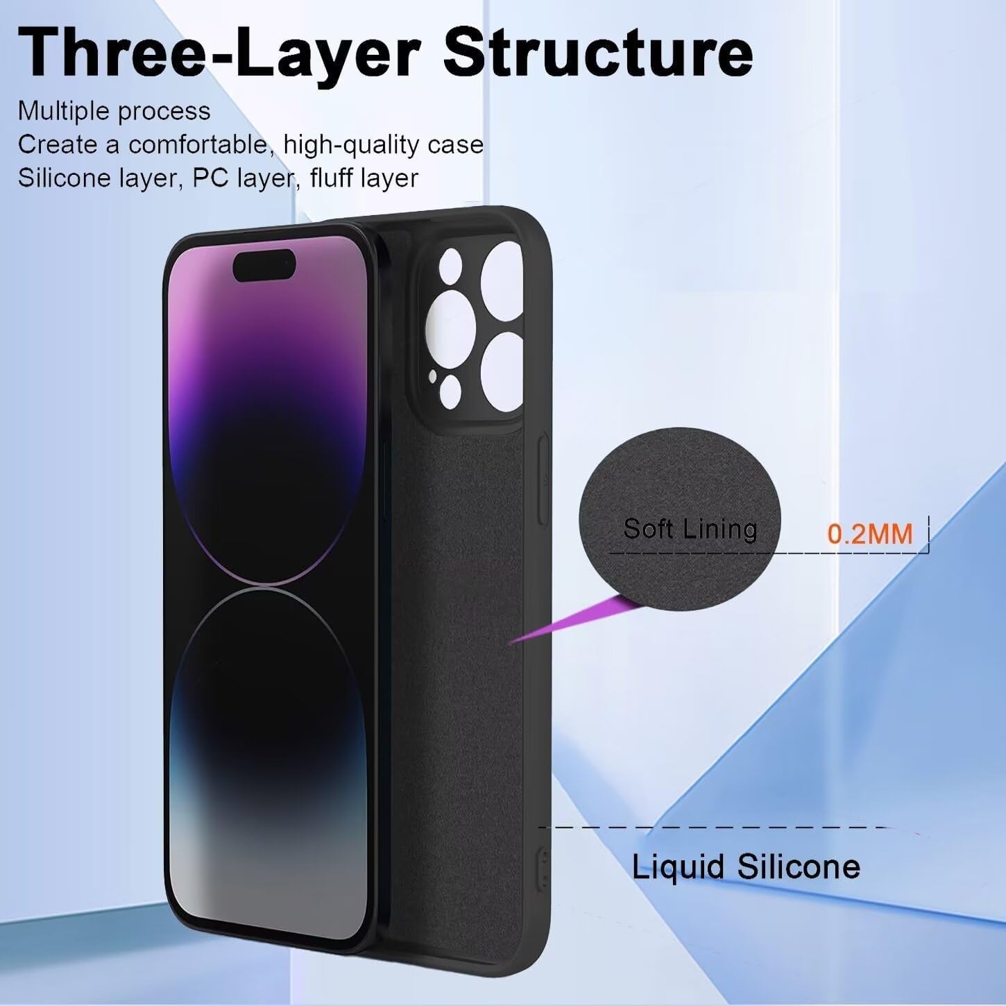 Husa de Protectie, Flippy, pentru Oppo Reno 11 F, Liquid Silicone, cu Microfibra pe Interior, Protectie Antisoc,