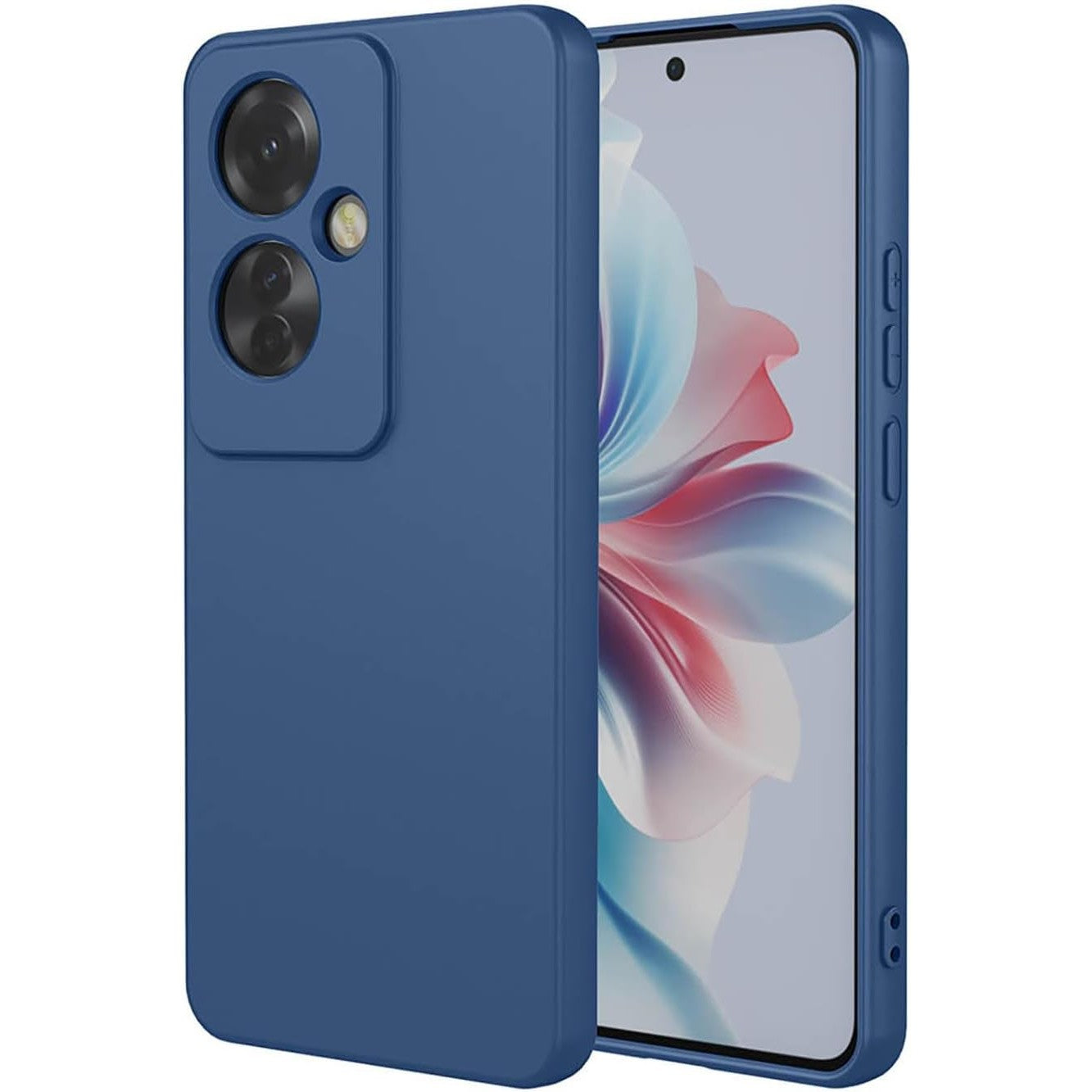 Husa de Protectie, Flippy, pentru Oppo Reno 11 F, Liquid Silicone, cu Microfibra pe Interior, Protectie Antisoc,