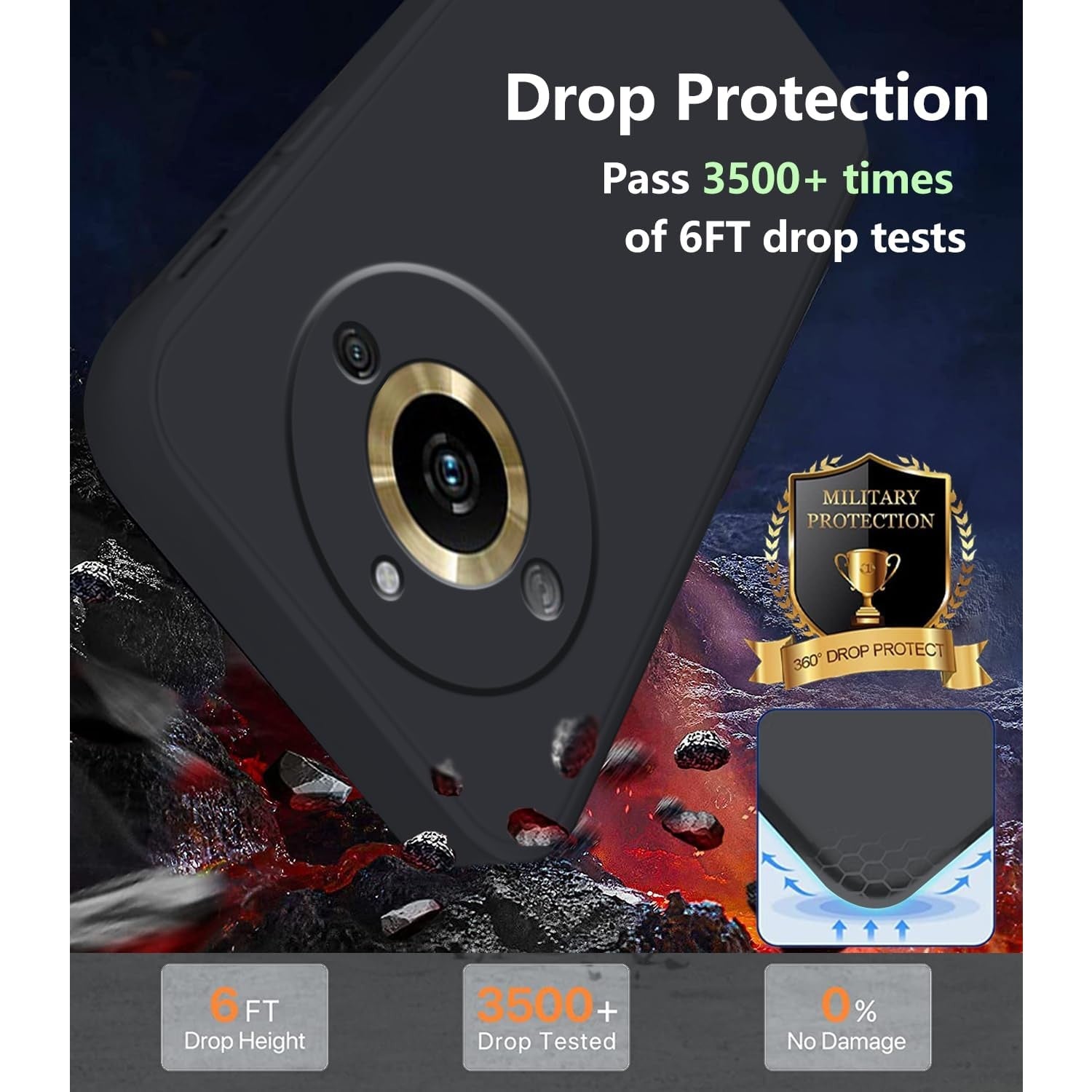 Husa de Protectie, Flippy, pentru Realme 11 Pro Plus, Liquid Silicone, cu Microfibra pe Interior, Protectie Antisoc,