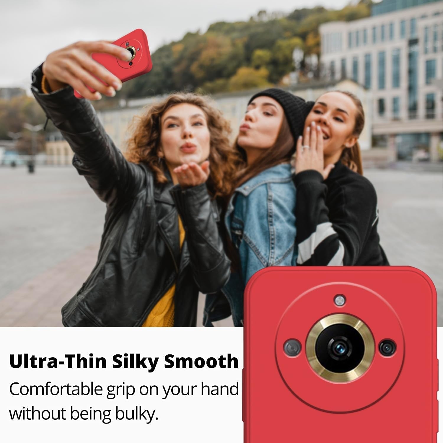 Husa de Protectie, Flippy, pentru Realme 11 Pro Plus, Liquid Silicone, cu Microfibra pe Interior, Protectie Antisoc,