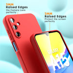 Husa de Protectie, Flippy, pentru Samsung Galaxy A15, Liquid Silicone, cu Microfibra pe Interior, Protectie Antisoc,