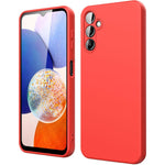 Husa de Protectie, Flippy, pentru Samsung Galaxy A15, Liquid Silicone, cu Microfibra pe Interior, Protectie Antisoc,