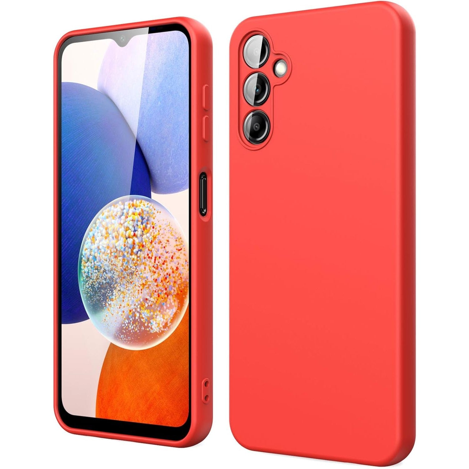 Husa de Protectie, Flippy, pentru Samsung Galaxy A15, Liquid Silicone, cu Microfibra pe Interior, Protectie Antisoc,