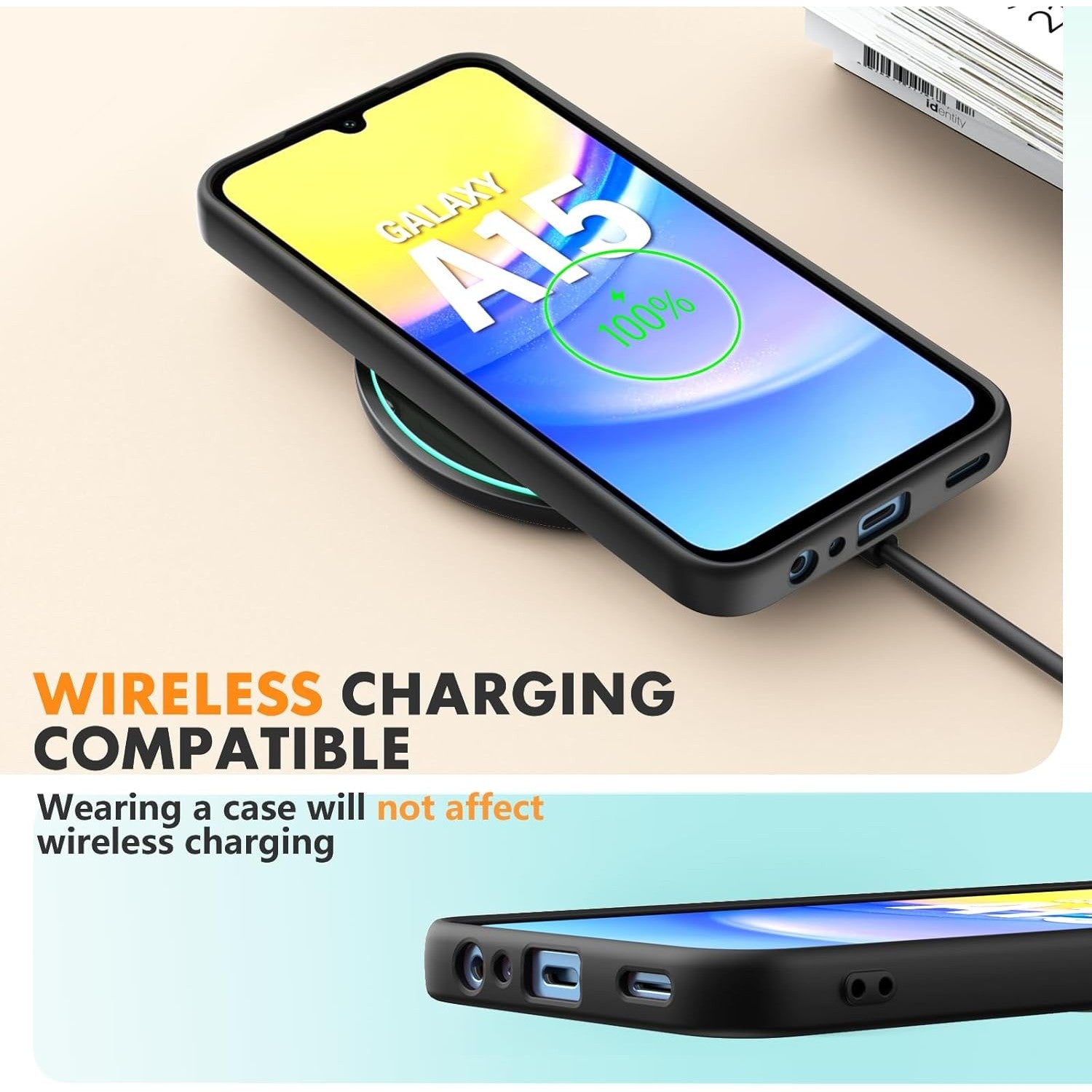 Husa de Protectie, Flippy, pentru Samsung Galaxy A15, Liquid Silicone, cu Microfibra pe Interior, Protectie Antisoc,