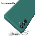 Husa de Protectie, Flippy, pentru Samsung Galaxy A35, Liquid Silicone, cu Microfibra pe Interior, Protectie Antisoc,