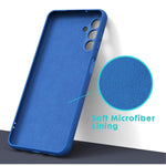 Husa de Protectie, Flippy, pentru Samsung Galaxy A35, Liquid Silicone, cu Microfibra pe Interior, Protectie Antisoc,