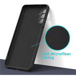 Husa de Protectie, Flippy, pentru Samsung Galaxy A35, Liquid Silicone, cu Microfibra pe Interior, Protectie Antisoc,