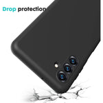 Husa de Protectie, Flippy, pentru Samsung Galaxy S23 FE, Liquid Silicone, cu Microfibra pe Interior, Protectie Antisoc,