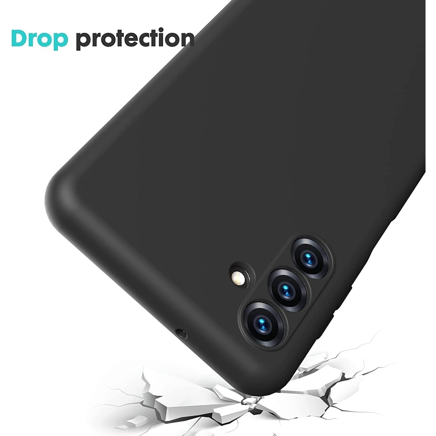 Husa de Protectie, Flippy, pentru Samsung Galaxy S23 FE, Liquid Silicone, cu Microfibra pe Interior, Protectie Antisoc,