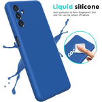 Husa de Protectie, Flippy, pentru Samsung Galaxy S23 FE, Liquid Silicone, cu Microfibra pe Interior, Protectie Antisoc,