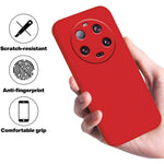 Husa de Protectie, Flippy, pentru Xiaomi 14 Ultra, Liquid Silicone, cu Microfibra pe Interior, Protectie Antisoc,