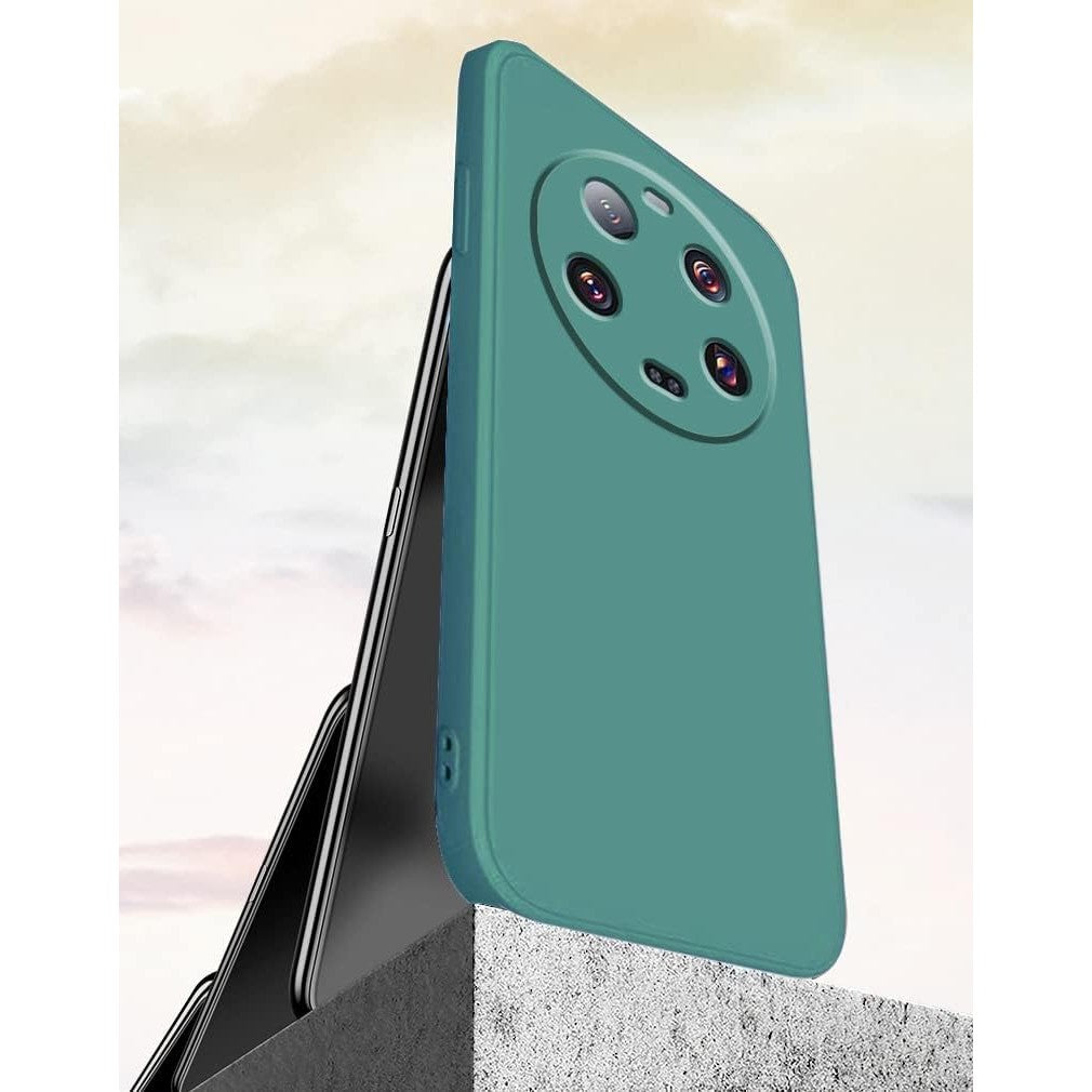 Husa de Protectie, Flippy, pentru Xiaomi 14 Ultra, Liquid Silicone, cu Microfibra pe Interior, Protectie Antisoc,