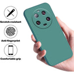 Husa de Protectie, Flippy, pentru Xiaomi 14 Ultra, Liquid Silicone, cu Microfibra pe Interior, Protectie Antisoc,