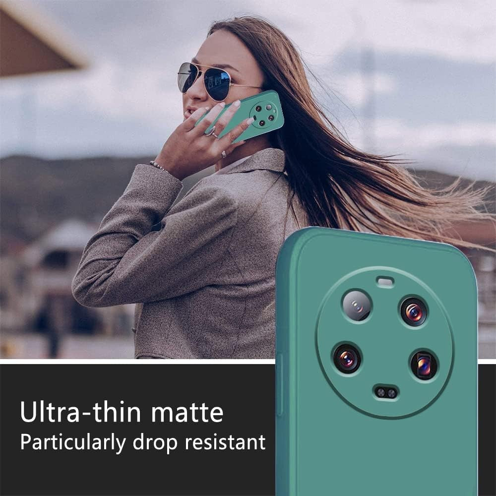 Husa de Protectie, Flippy, pentru Xiaomi 14 Ultra, Liquid Silicone, cu Microfibra pe Interior, Protectie Antisoc,