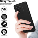 Husa de Protectie, Flippy, pentru Xiaomi Redmi 13T, Liquid Silicone, cu Microfibra pe Interior, Protectie Antisoc,