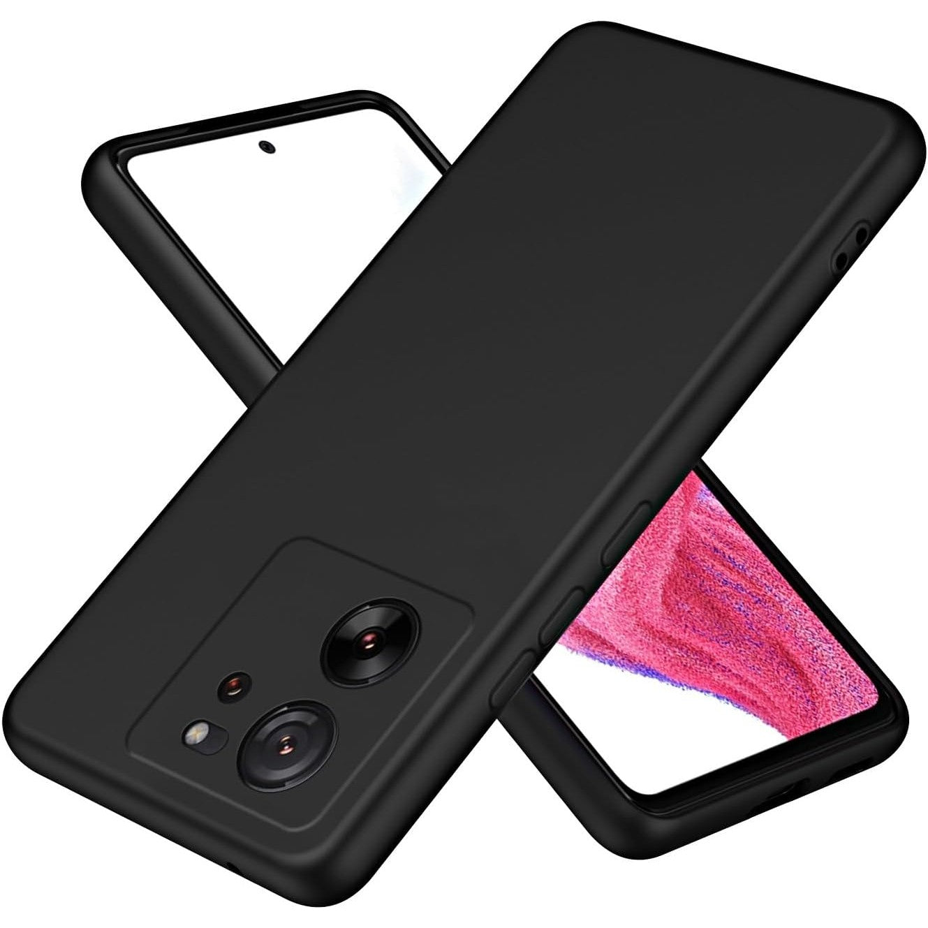 Husa de Protectie, Flippy, pentru Xiaomi Redmi 13T, Liquid Silicone, cu Microfibra pe Interior, Protectie Antisoc,