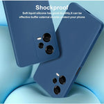 Husa de Protectie, Flippy, pentru Xiaomi Redmi Note 12 Pro 5G, Liquid Silicone, cu Microfibra pe Interior, Protectie