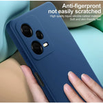 Husa de Protectie, Flippy, pentru Xiaomi Redmi Note 12 Pro 5G, Liquid Silicone, cu Microfibra pe Interior, Protectie