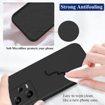 Husa de Protectie, Flippy, pentru Xiaomi Redmi Note 12 Pro 5G, Liquid Silicone, cu Microfibra pe Interior, Protectie