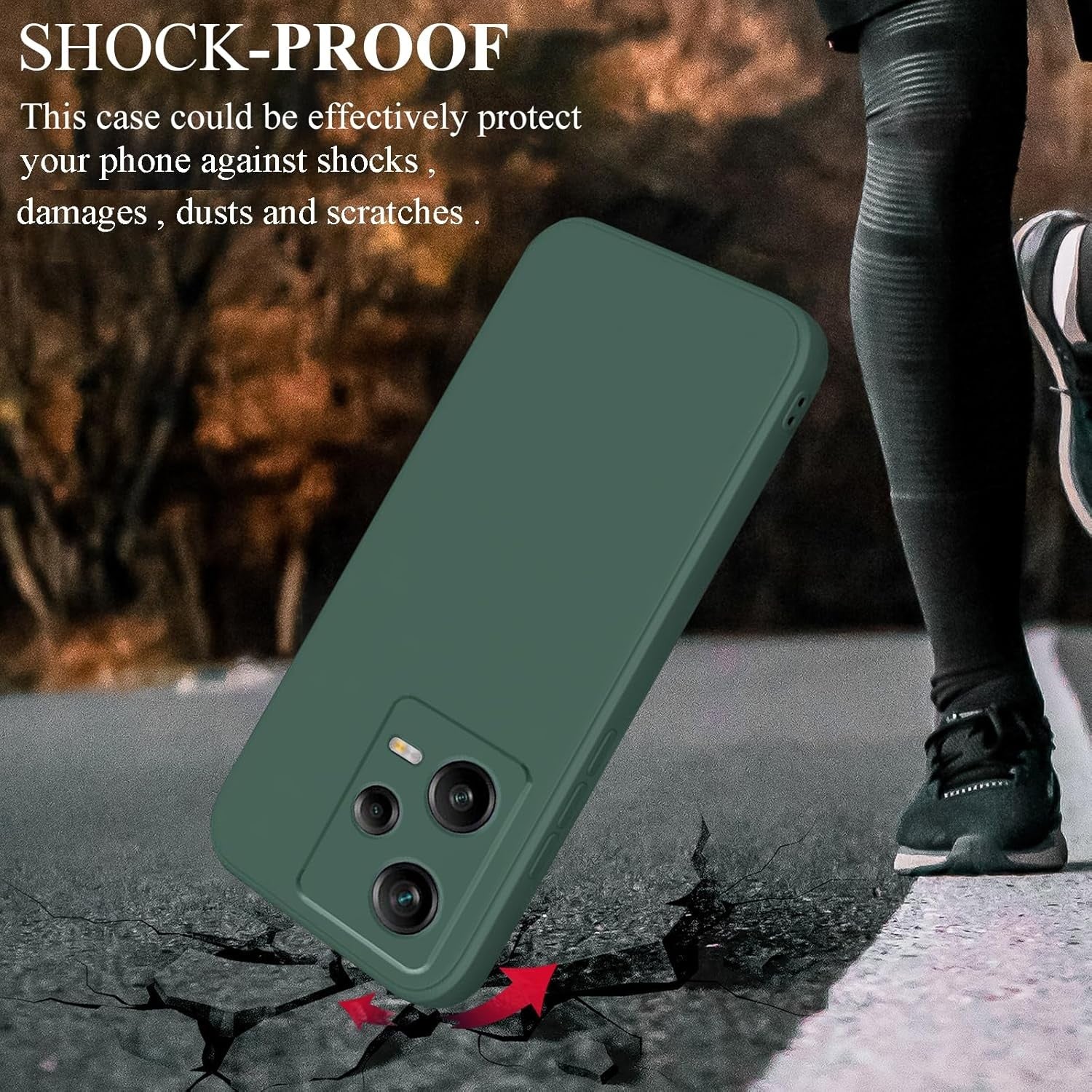 Husa de Protectie, Flippy, pentru Xiaomi Redmi Note 12 Pro 5G, Liquid Silicone, cu Microfibra pe Interior, Protectie