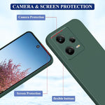 Husa de Protectie, Flippy, pentru Xiaomi Redmi Note 12 Pro 5G, Liquid Silicone, cu Microfibra pe Interior, Protectie