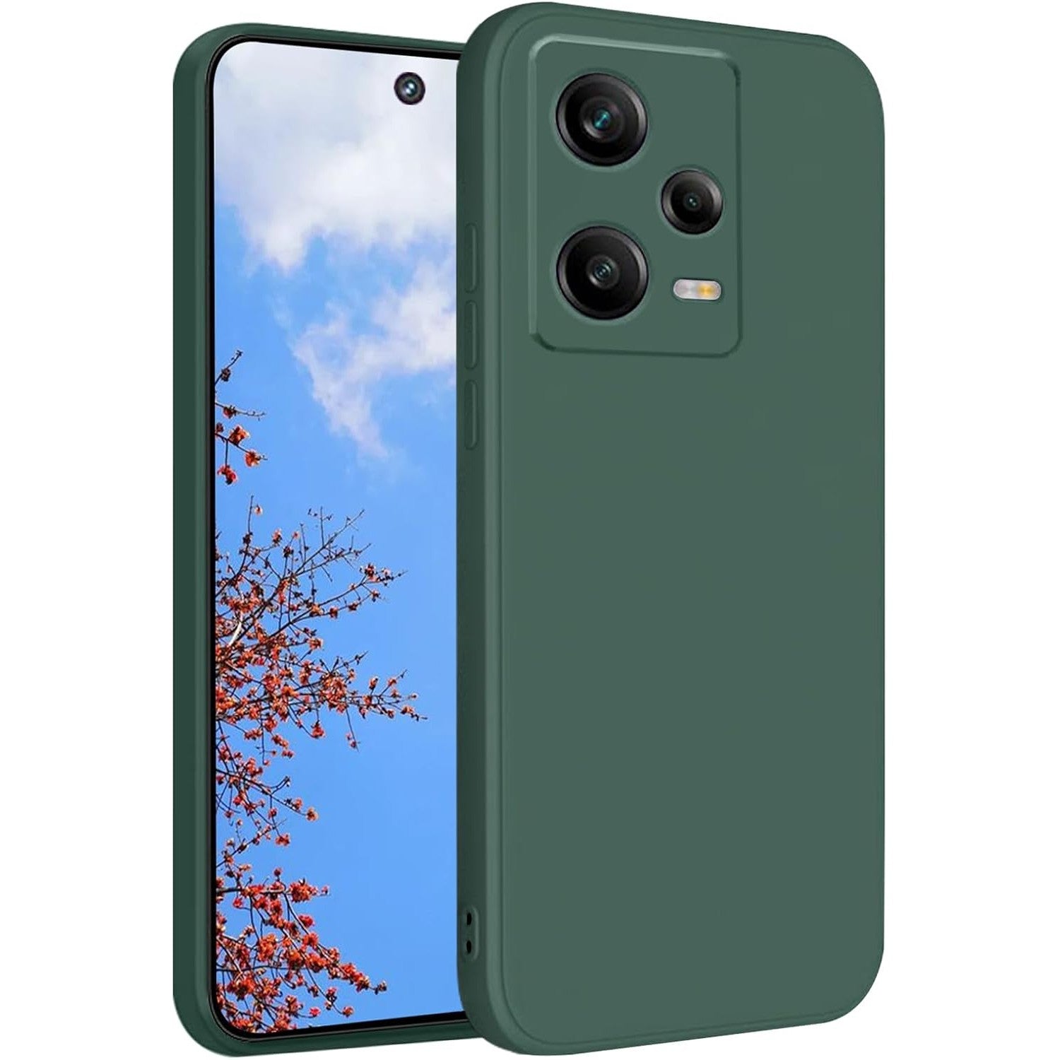 Husa de Protectie, Flippy, pentru Xiaomi Redmi Note 12 Pro 5G, Liquid Silicone, cu Microfibra pe Interior, Protectie
