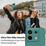 Husa de Protectie, Flippy, pentru Xiaomi Redmi Note 13 5G, Liquid Silicone, cu Microfibra pe Interior, Protectie