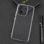 Husa Telefon, Flippy, Compatibila Xiaomi Redmi Note 13 5G, Carcasa TPU, Protectie Camere, 1.5 mm, Transparent