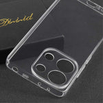 Husa Telefon, Flippy, Compatibila Xiaomi Redmi Note 13 5G, Carcasa TPU, Protectie Camere, 1.5 mm, Transparent