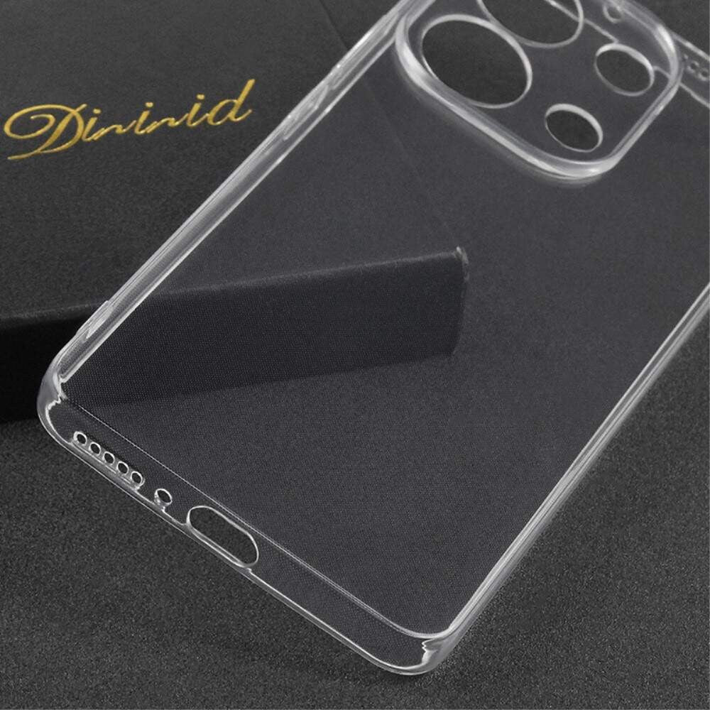 Husa Telefon, Flippy, Compatibila Xiaomi Redmi Note 13 Pro 5G, Carcasa TPU, Protectie Camere, 1.5 mm, Transparent