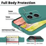 Husa de Protectie, Flippy, pentru Xiaomi Redmi Note 13 Pro Plus 5G, Liquid Silicone, cu Microfibra pe Interior,
