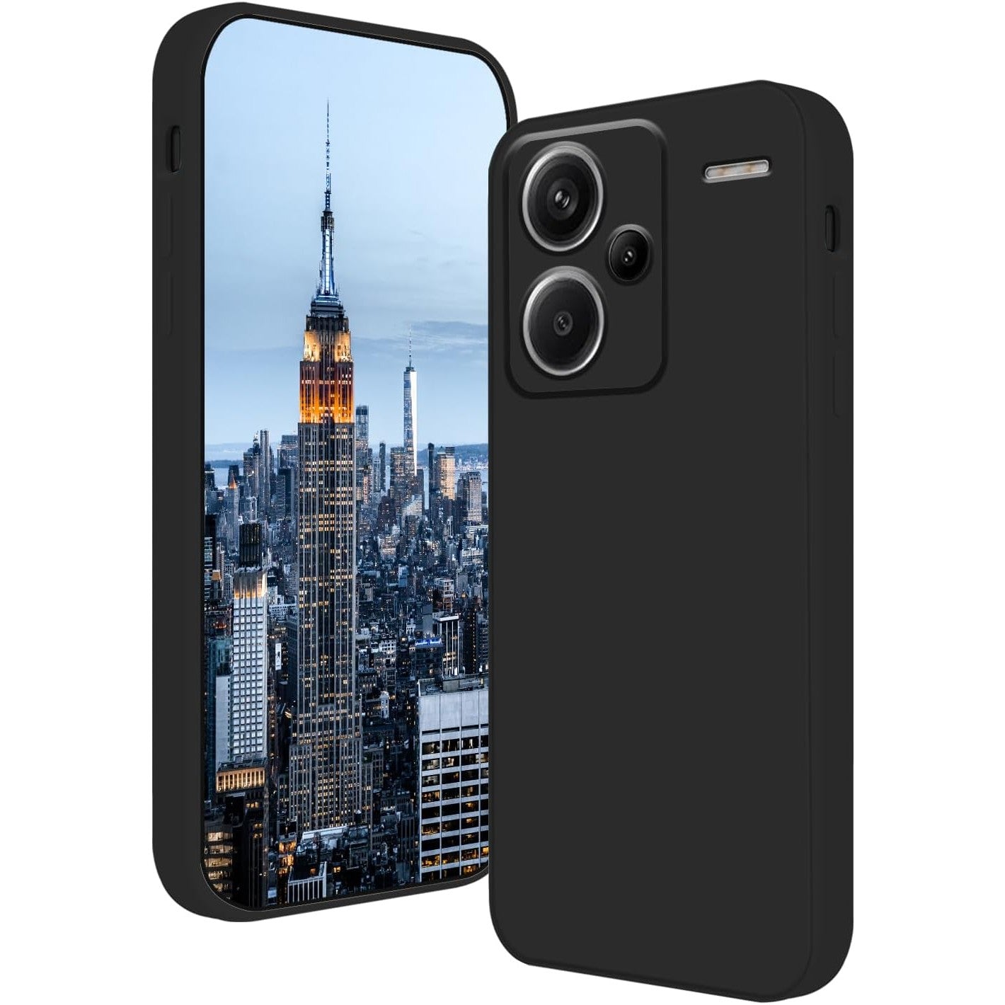 Husa de Protectie, Flippy, pentru Xiaomi Redmi Note 13 Pro Plus 5G, Liquid Silicone, cu Microfibra pe Interior,